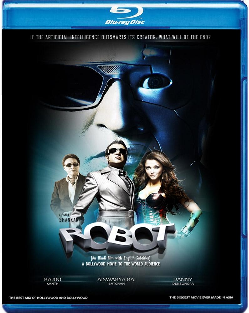 Enthiran / Robot Blu-ray disc cover